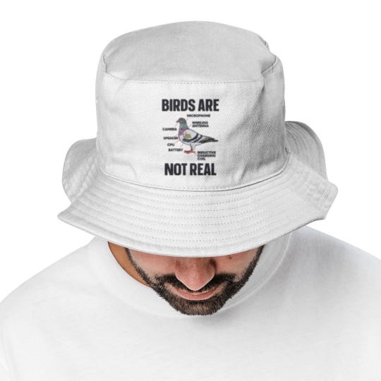 Discover Birds Are Not Real Bucket Hats