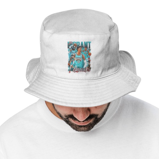 Discover Ja Morant Bucket Hats | Memphis Grizzlies Bootleg Graphic Bucket Hats
