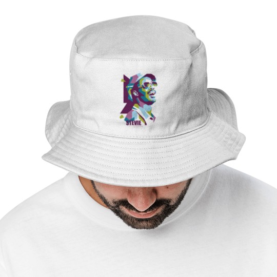 Discover Stevie Wonder Popart - Stevie Wonder - Bucket Hats