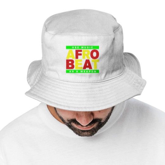 Discover AFROBEAT _ USE MUSIC AS A WEAPON Bucket Hats