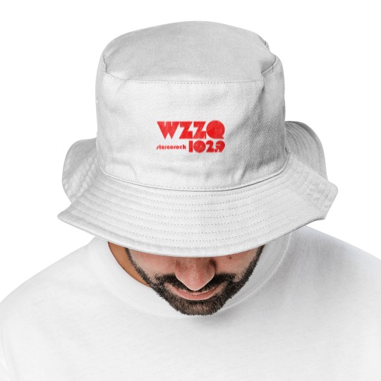 Discover WZZQ Stereorock Jackson, Mississippi / Defunct 80s Radio Station Logo - Radio Station - Bucket Hats