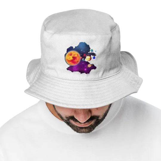Discover Solar System Planets For Astronomy And Space Geeks Bucket Hats