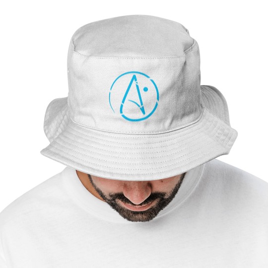 Discover Atheist Atom Logo Bucket Hats