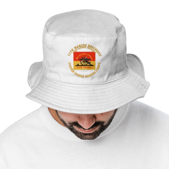 Discover 11th Marine Regiment - The Cannon Cockers - 11th Marine Regiment The Cannon Cocke - Bucket Hats
