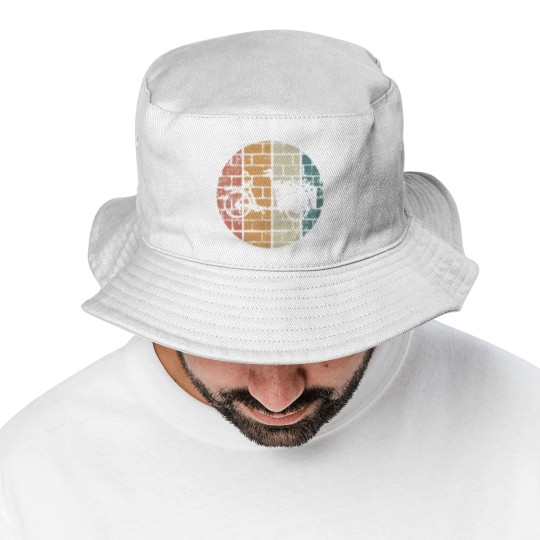 Discover Cargo Bike Retro Bucket Hats