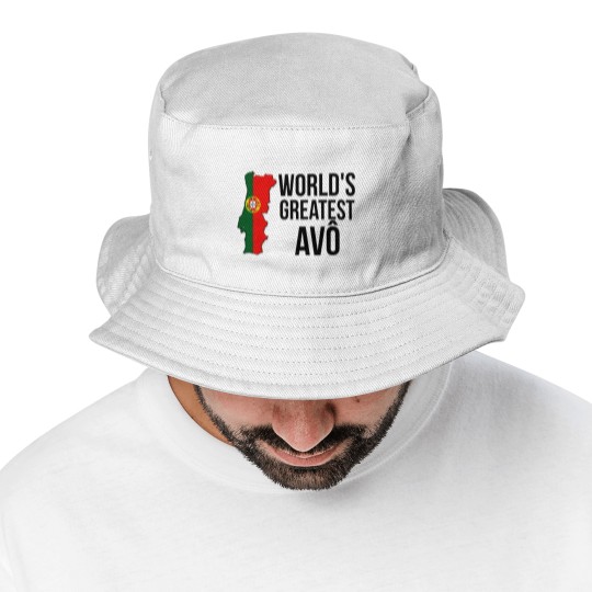 Discover Portuguese Grandpa Avô Bucket Hats