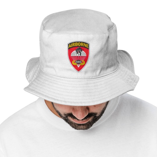 Discover 555Th Parachute Infantry Battalion Gift Bucket Hats Bucket Hats