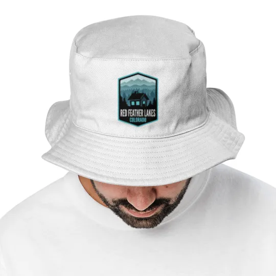 Discover Red Feather Lakes Colorado - Bucket Hats