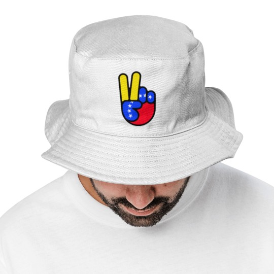 Discover Victoria de Venezuela Franela Bucket Hats