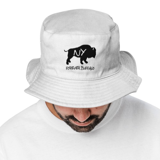 Discover Forever Buffalo NY Bucket Hats