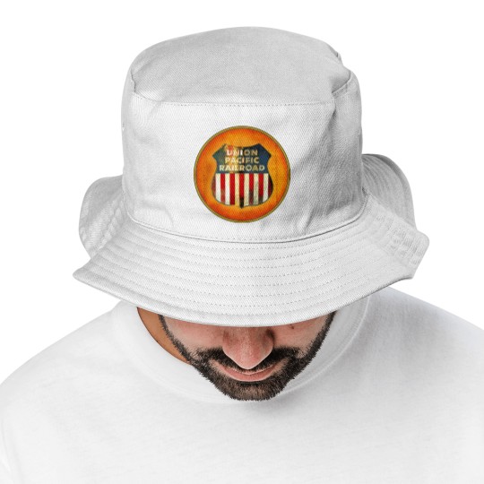 Discover Union Pacific Railroad - Badge - Railroad - Bucket Hats