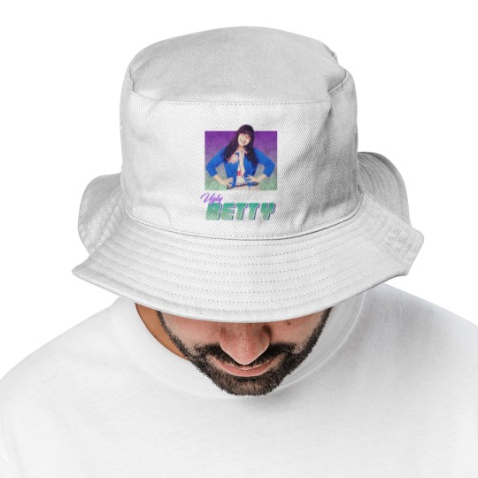 Discover Ugly Betty - 80s Style Nostalgic Print by GrumpyWire Essential Bucket Hats