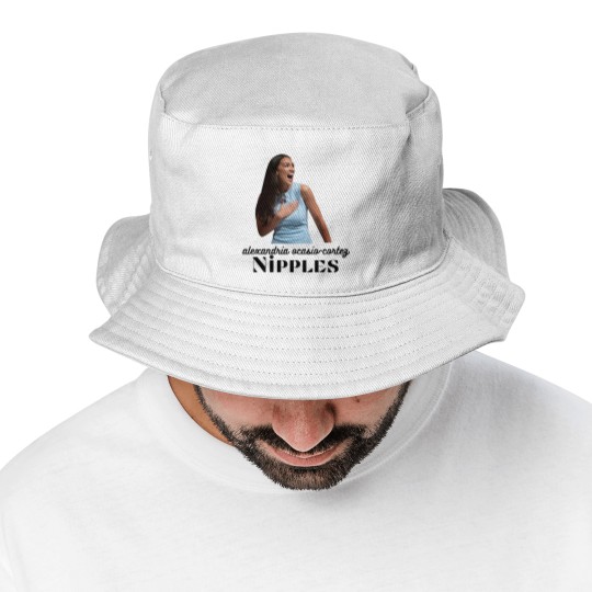Discover AOC Nipples Alexandria Ocasio-Cortez AOC See Through Bucket Hats