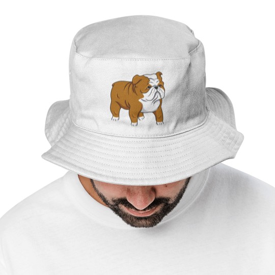 Discover Cute English Bulldog Classic Bucket Hats