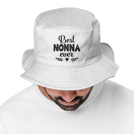 Discover Best Nonna Ever Grandma - Nonna - Bucket Hats