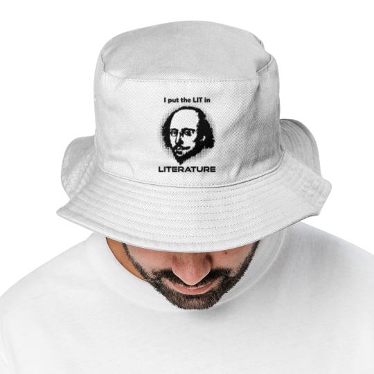 Discover William Shakespeare Literature Bucket Hats