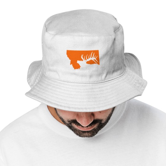 Discover Montana Elk Hunting Bucket Hats