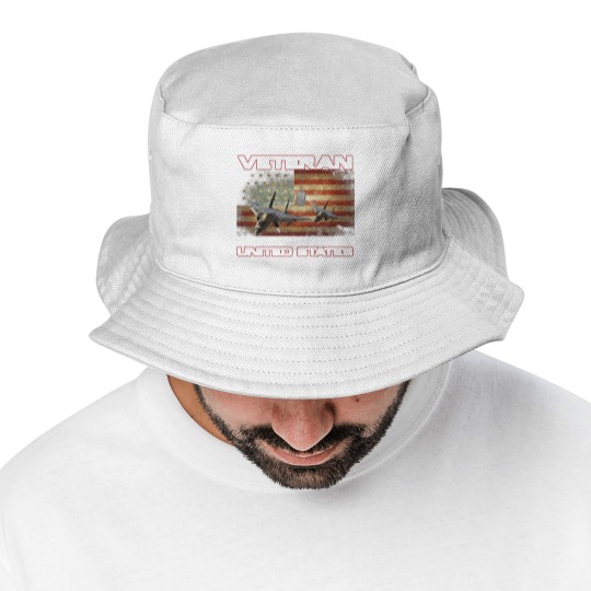 Discover Veteran of the United States US Air Force Bucket Hats