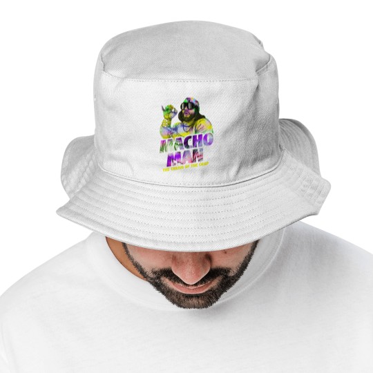 Discover Randy Macho Man - Macho Man - Bucket Hats
