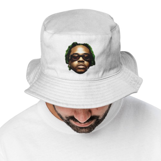 Discover GUNNA Bucket Hats, Rare Hip Hop Graphic Print, Rap Bucket Hats