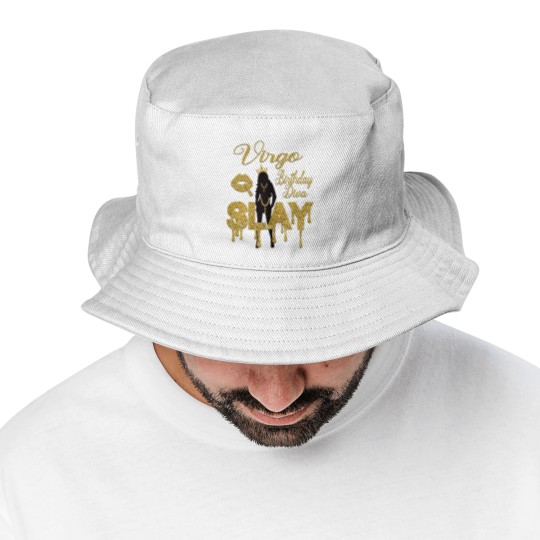 Discover Virgo Girl Birthday Diva Slay Zodiac Virgo Queen Lip Bucket Hats