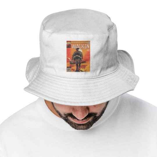Discover Denzel Curry Walkin Bucket Hats Vintage Hip Hop 90s Retro Graphic Bucket Hats