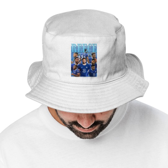 Discover Reece James Vintage Bootleg Bucket Hats, Reece James Vintage Graphic Bucket Hats
