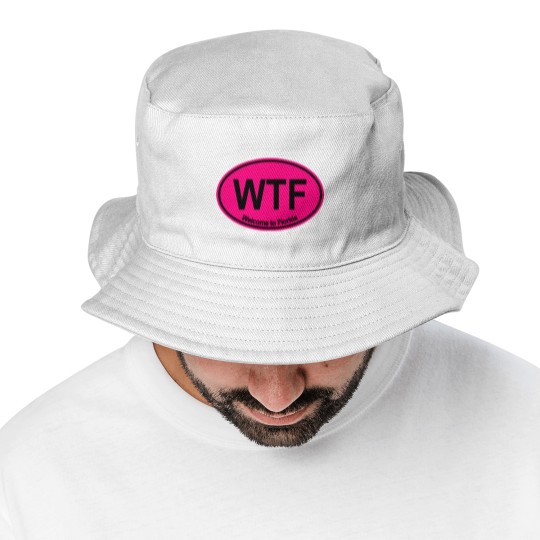 Discover WTF - Welcome to Florida (HOT PINK) - Wtf Welcome To Florida - Bucket Hats