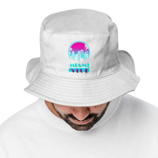 Discover MIAMI VICE Beach Bucket Hats