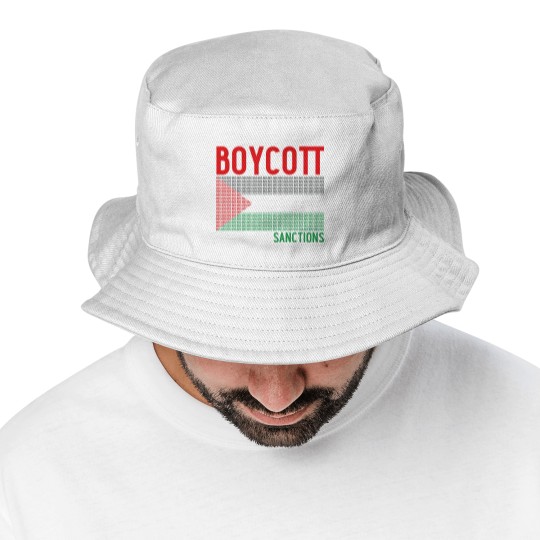 Discover Boycott Israel Divestment Sanctions - Palestine Bucket Hats