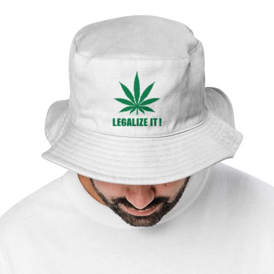 Discover Marijuana Legalize it Bucket Hats