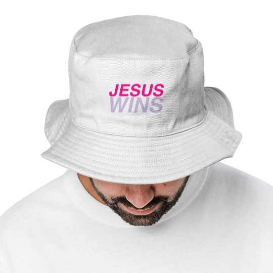 Discover Jesus Wins Bucket Hats