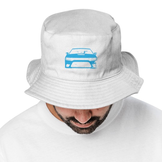 Discover B5 Blue SRT Charger Bucket Hats