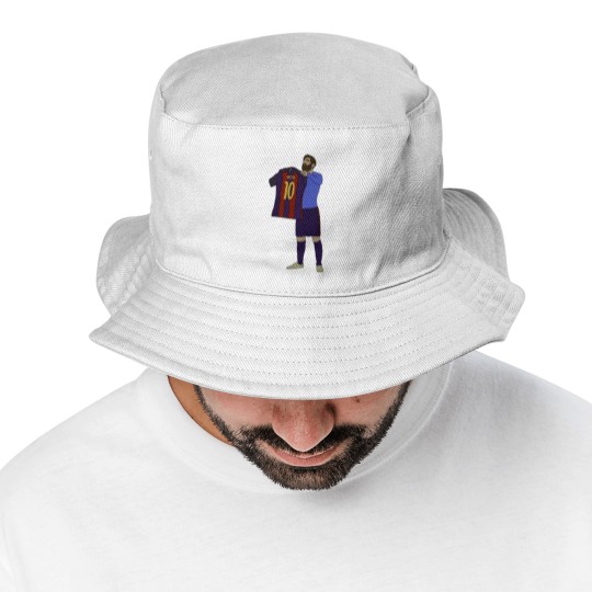 Discover Lionel Messi Barcelona FC Printed Bucket Hats