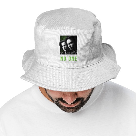 Discover The X-Files Mulder Scully Trust No One Bucket Hats