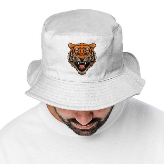 Discover tiger head - Roaring Tiger - Bucket Hats