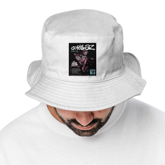 Discover Gorillaz The Now Now Bucket Hats Retro Vintage 90s Hip Hop Graphic