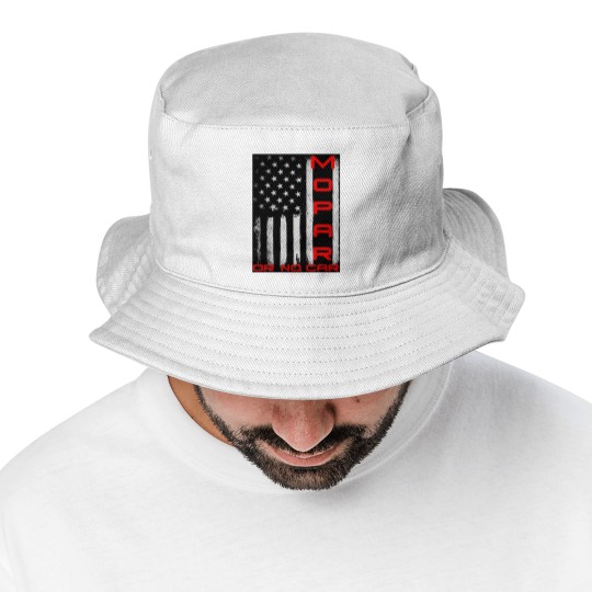 Discover Mopar or No Car Flag America Motor Car Sports Racing Gift Bucket Hats