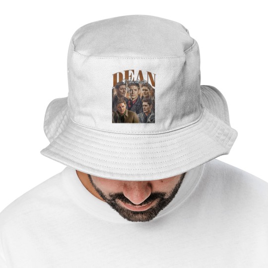 Discover Dean Winchester Vintage Bucket Hats, Gift For Women and Man Unisex Bucket Hats