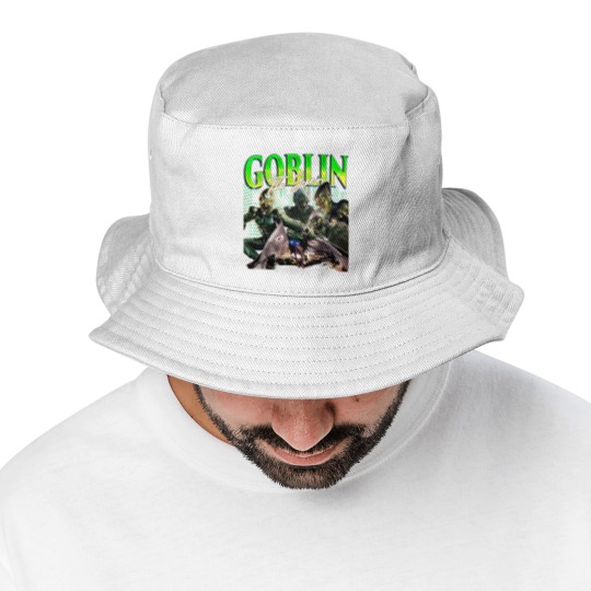 Discover THE GREEN GOBLIN Vintage Bucket Hats, The Green Goblin Homage Bucket Hats