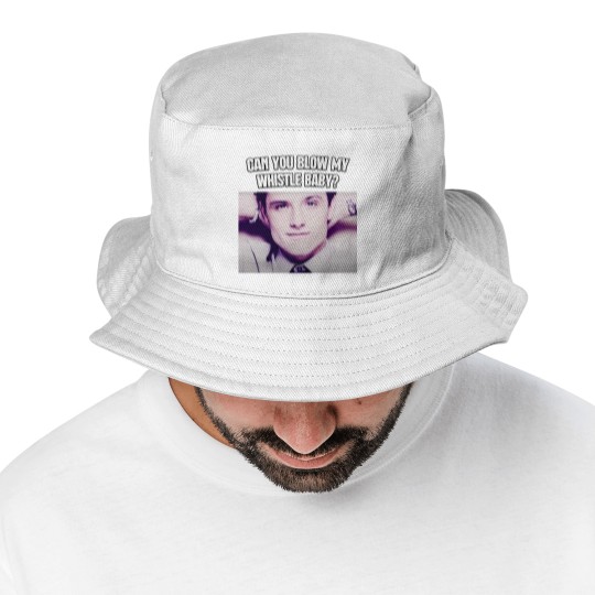 Discover Can You Blow My Whistle Baby Josh Hutcherson TikTok Meme Bucket Hats