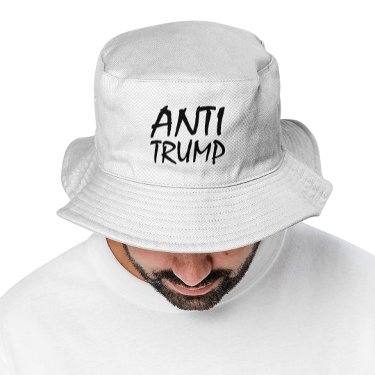 Discover Anti trump Bucket Hats