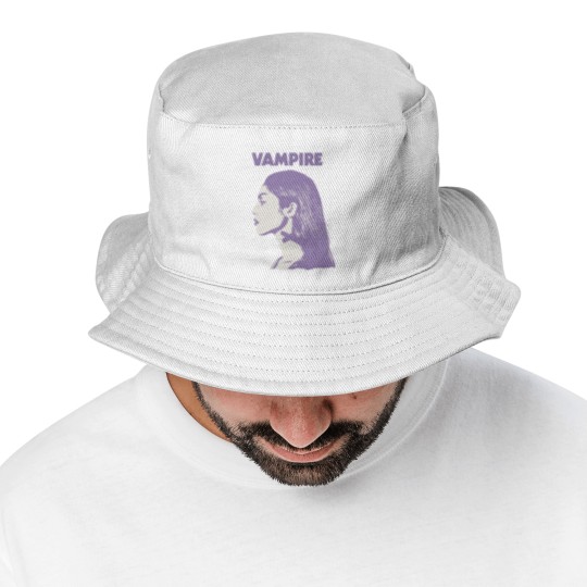 Discover Vampire Olivia Rodrigo Bucket Hats, Olivia Rodrigo Vampire Merch Bucket Hats