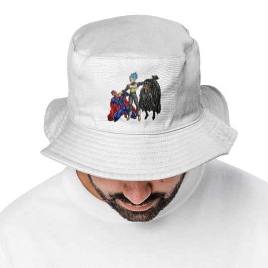 Discover Vegeta Super Saiyan Blue Beats Super Heroes Bucket Hats