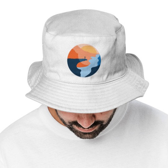 Discover Trolltunga Fjord Norway Souvenir Gift Bucket Hats