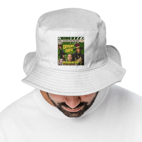 Discover Erykah Badu Comic Bucket Hats, Erykah Badu Bootleg Bucket Hats, Erykah Badu Bucket Hats