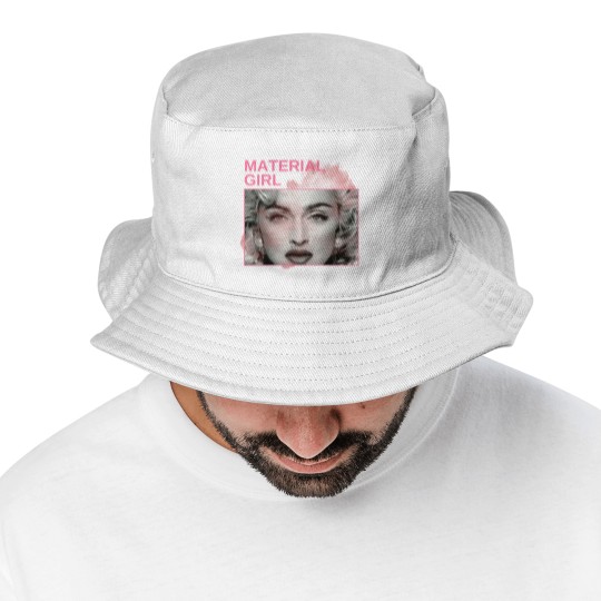 Discover material girl - vintage minimalism Bucket Hats