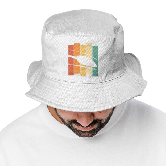 Discover Bell Jetranger Pilot Aviator Helicopter Aviation Bucket Hats