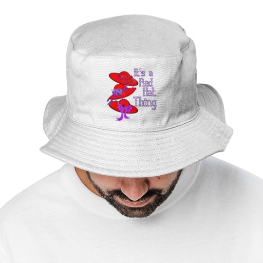 Discover Red Hat It'S A Red Hat Thing Gift Bucket Hats