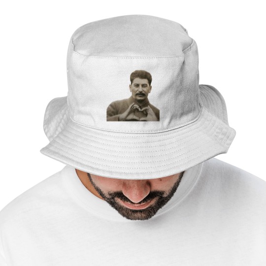Discover Stalin Heart Hands Bucket Hats